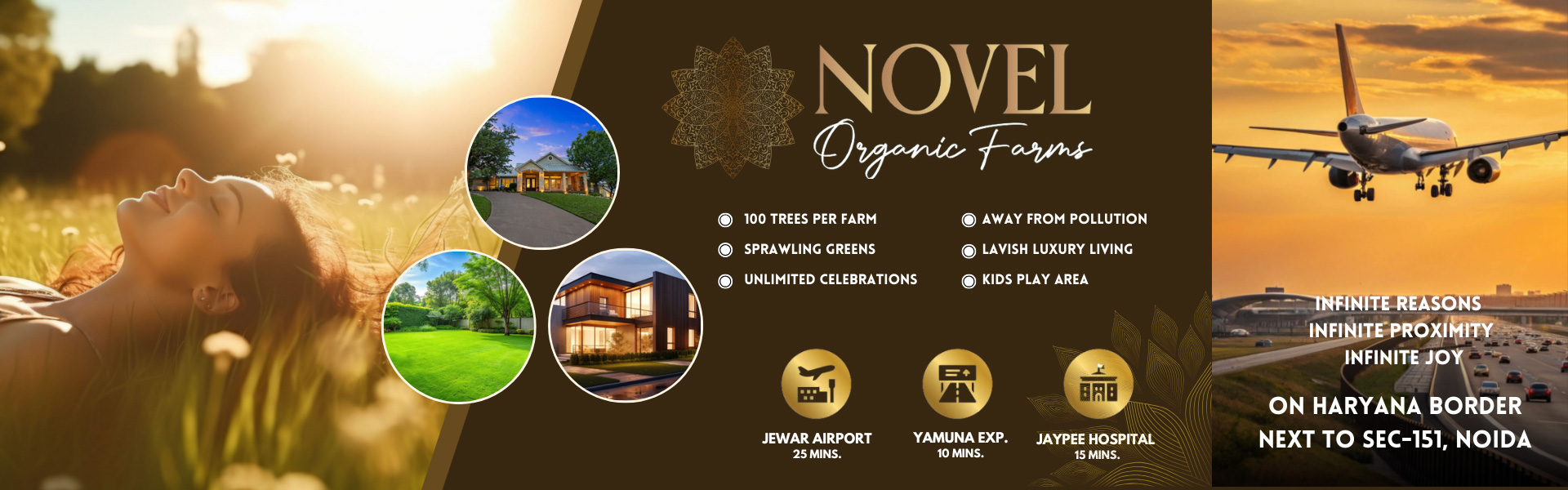 Novel organic farms- greenaria Buildtech pvt ltd